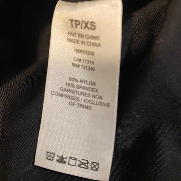 Garage Black Crop Top - Picture 3 of 3